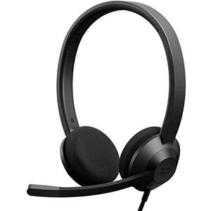 Cisco Systems 322 Casque Audio avec Suppression du Bruit binaural, Design Ergonomique et Confortable Durable, câble USB Filaire, Connexion de Type A, réunions en Ligne, centres d'appel, Travail à