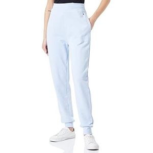 Tommy Hilfiger Breezy Blue, casual, gebreide broek, lang, voor dames, maat M, Breezy Blue