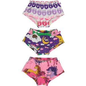 Småfolk Culotte hipster pour fille, Violet, 3-4 ans