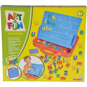 Simba Art & Fun ABC 106304026 magneetbord, 62 stuks