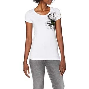 invicta Maryl T-shirt voor dames, wit (wit 1), XXL, wit (wit 1)