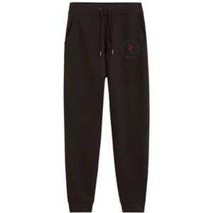 REDSKINS Junior Bermuda Short de jogging chino pour enfant Unisexe, Noir, 16 ans