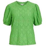 Object Objfeodora S s Top Tops T-shirts Dames - Shirt - Groen