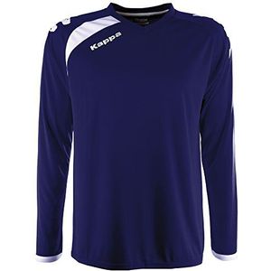 Kappa Pavie LS Act Pullover voor volwassenen, uniseks, Navy Blauw