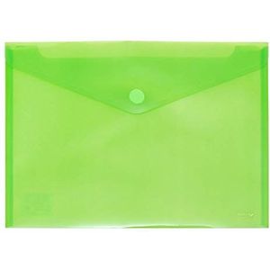 Grafoplás 04872220 enveloppen, kunststof, groen, 12 stuks