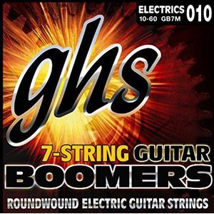 GHS Boomers snaarset voor elektrische gitaar - 7-snaren - GB-7M - Medium - 010/060