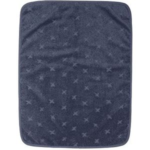 Müsli by Green Cotton Baby Boys kinderkamer handdoek en peuterjurk, indigo, 50 x 65 cm, indigo, 50 x 65 cm, Indigo