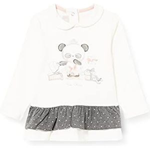 Chicco Completo Bambina t-Shirt + Leggings, Blanc et Gris, 92 cm Bébé garçon
