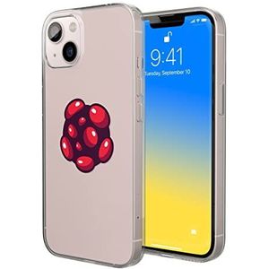 Bonateks, Étui de protection imprimé numériquement compatible avec iPhone 14, coque de protection anti-chocs, silicone, flexible, transparent