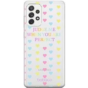 ERT GROUP Beschermhoesje voor Samsung A52 5G / A52 LTE 4G / A52S 5G Origineel en officieel gelicentieerd Babaco motief Freedom Mindset 001 precies passend aan de vorm van de mobiele telefoon aangepast, gedeeltelijk transparant