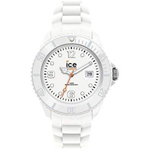 Ice-Watch - ICE Forever White - Wit horloge met siliconen band, Wit., Medium (40 mm)