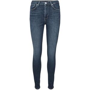 VERO MODA Vmsophia Hr Ri390 Ga Noos Skinny Jeans voor dames, Donkerblauw denim