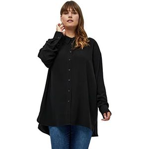 Peppercorn CURVE dames hemd 9000 zwart 44 - oversized, 9000, zwart