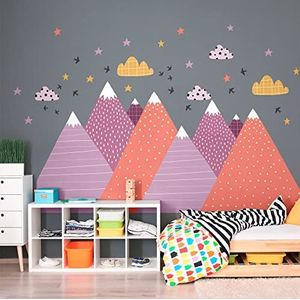 Ambiance Stickers Muraux Enfants Décoration Chambre Bébé - Autocollant Sticker Mural Adhesif Géant | Jumanka - H50 x L75 cm