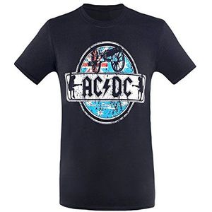 Générique AC/DC Drink T-shirt voor heren, zwart.