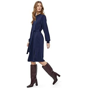 Peppercorn Laila dames sweatjurk Navy L, Navy Blauw