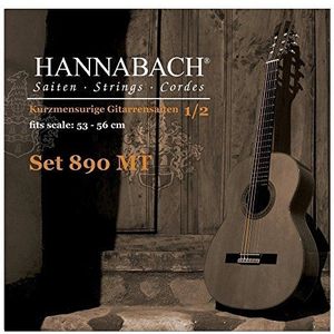 Hannabach 653075 klassieke gitaar serie 890 1/2 mensheid: 53-56 cm - A5w