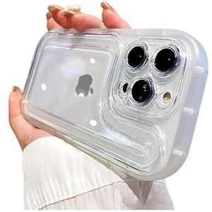 PASUTO iPhone 14 Pro Case Clear, Coque avec Bumper de Protection [Military Grade Protection] [Not Yellowing]_Translucide