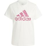 adidas Animal Print Graphic Tee T-shirt voor dames