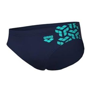 Arena Arena Arena Kikko V Zwembroek voor jongens, grafisch, slip, jongens, 1 stuk, Navy Blauw