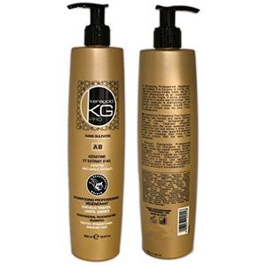 KeraGold Pro Shampoo zonder sulfaten met keratine en knoflook-extract, 500 ml