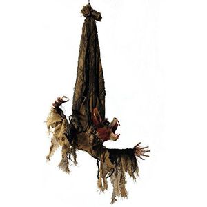 Europalms 61990 Halloween figuur geanimeerde vleermuis bruin