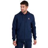 Le Coq Sportif Ess Fz Hoody No.4 M Dress Blues Sweatjack, uniseks, Jurk Blues