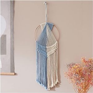 Calm Club Zachte dromenvanger | dromenvanger wandtapijt macramé | wanddecoratie & slaapkamer | spirituele geschenken | slaapkamer deco boho stijl