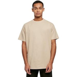 Urban Classics Heavy oversized T-shirt voor heren met blote schouders, in dikke jersey, verkrijgbaar in meer dan 10 kleuren, van S t/m 5XL, Zand