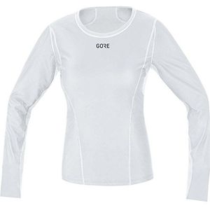 GORE WEAR Gore Windstopper Damesondergoed, windbreaker, lange mouwen, Lichtgrijs/wit