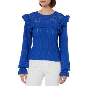 caspio Pull en tricot pour femme 11026971-CA06, bleu roi, XS, bleu roi, XS