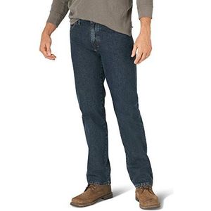Wrangler Authentics Authentics Klassieke jeans voor heren, klassieke pasvorm, herenjeans, Nachtblauw.