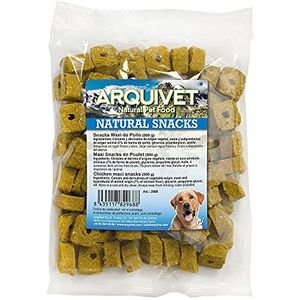 ARQUIVET Kip Maxi hondensnacks 500 g - Snacks, snuisterijen, snoep, prijzen en beloningen voor honden - voor training of spelen met je huisdier