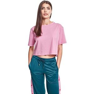 Urban Classics Oversized T-shirt voor dames, T-shirt voor dames, 1 stuk, Kleur: roze