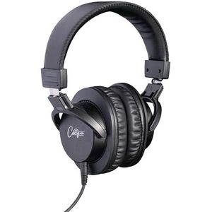 Carry-on Blackstar SH-100 Hoofdtelefoon, gesloten, gevoerde hoofdband, afneembare kabel, 3 m, 3,5 mm jack met 6,3 mm adapter, ideaal voor muziekgames, podcasts en muziekinstrumenten, zwart