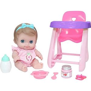 JC TOYS - Lil' Cutesies babypop, kleur roze (17430)