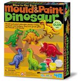 4M - 5603514 – creatieve hobby – vormset – fosforescerende dinosaurussen