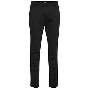 Blend Gemêleerde Slim Fit Chino Antraciet