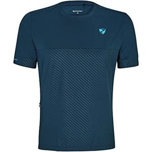Ziener Nicklas T-shirt fonctionnel pour homme – Cyclisme, plein air, fitness, sport, respirant, séchage rapide, manches courtes (1 pièce)