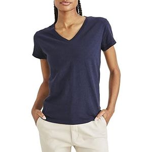 Dockers Dames T-shirt V-hals Blazer Navy M, marineblauw blazer
