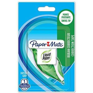 Paper Mate Dryline Grip correctieband, groen