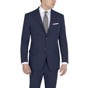 DKNY Coupe Moderne, Combinaison Haute Performance Séparée Veste Entreprise Homme, bleu marine, 58 Alto