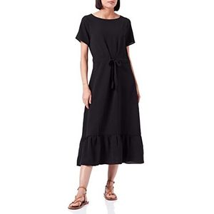 Only Onlnova Lux Malle Long Dress Solid Ptm Jurk, dames, zwart, S, zwart.