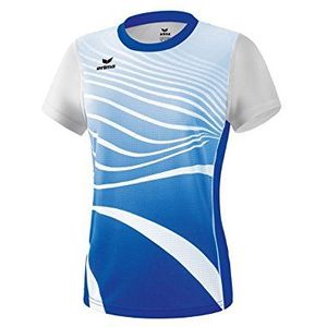 Erima Athletisme T-shirt, functioneel, voor dames (1 stuk), New Royal / wit