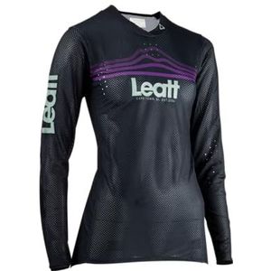 Leatt Technisch sportshirt voor dames, zwart, XL, zwart.