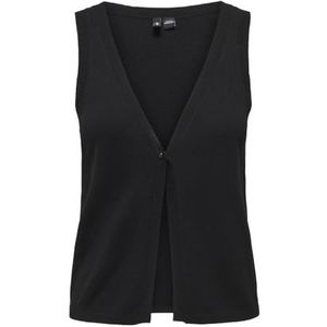 Onlantonia Sl Gilet Knt, Noir, L