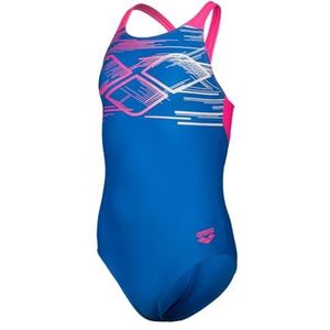 Arena Girl's Arena Pastime Swimsuit V Back eendelig badpak voor meisjes (1 stuk)