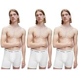 Calvin Klein Boxershorts voor heren, 3 stuks, wit, XL