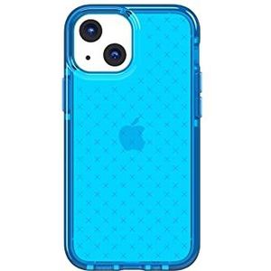Tech21 Evo Check iPhone 13 Mini beschermhoes met 15 voet meervalbescherming - blauw