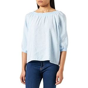 comma Damesblouse, blauw 5085, 46, Blauw 5085